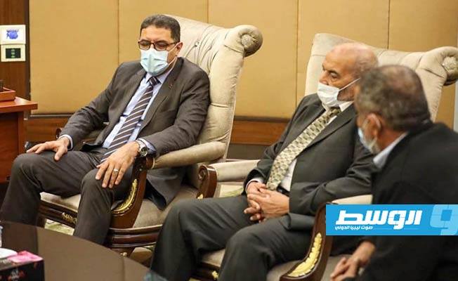 «الأمن والمفقودون» محور اجتماع حمودة سيالة مع وفد ترهونة