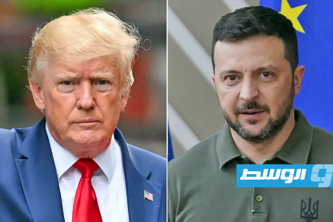 زيلينسكي يجري محادثة هاتفية مع ترامب