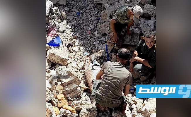 إزالة قنبلة غير متفجرة بسرت