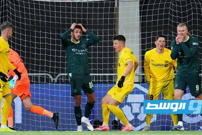 بودو غليمت يحقق مفاجأة مدوية ويهزم مانشستر سيتي 3-1 في دوري أبطال أوروبا