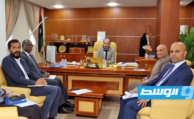 إعمار مرزق محور نقاش وزير التخطيط بحكومة الدبيبة مع البرنامج الإنمائي