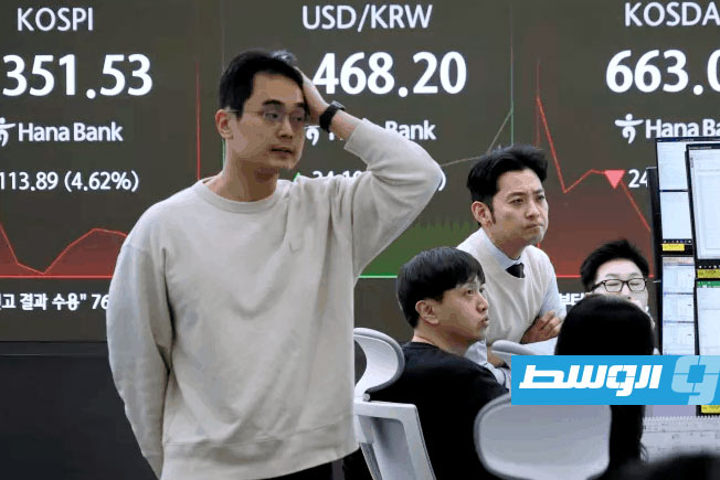 بورصة طوكيو تغلق على تراجع 7.8% وبورصة سول على 5.6%