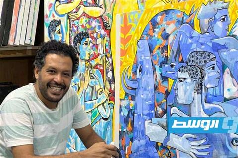 الفنان التشكيلي المصري محمد صبري بسطاوي