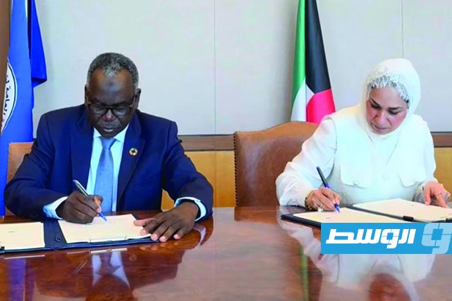 دعم كويتي اللاجئين السودانيين في ليبيا