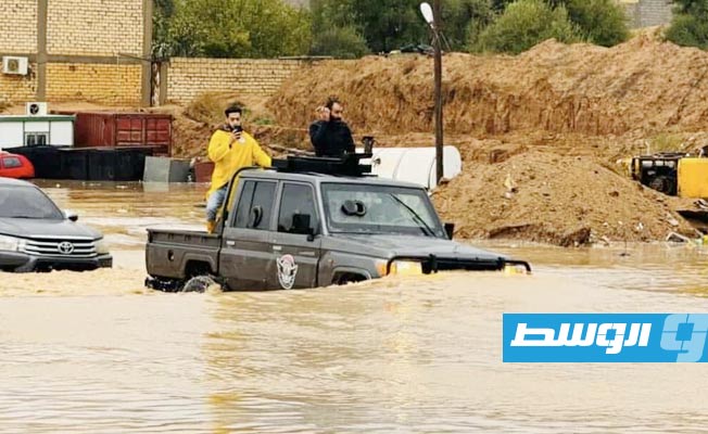 مستشفى غريان المركزي يعلن جاهزيته لاستقبال الحالات الطارئة الناتجة عن الظروف الجوية
