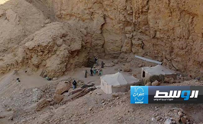 اكتشاف ثكنات عسكرية فرعونية وسيف للملك رمسيس الثاني في مصر