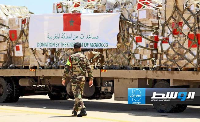 المغرب يرسل 40 طن مساعدات طبية جديدة إلى غزة