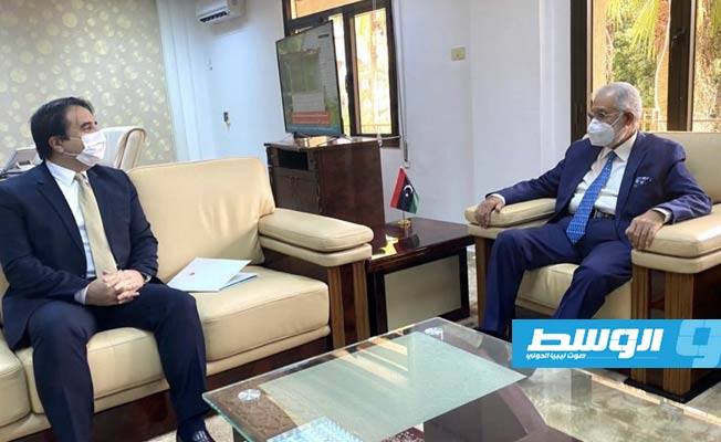 سيالة يطلب من السفير التركي تسهيل إجراءات دخول الليبيين الأراضي التركية