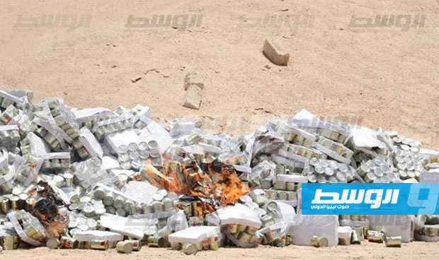 إتلاف 2000 صندوق من معجون الطماطم منتهي الصلاحية في جالو