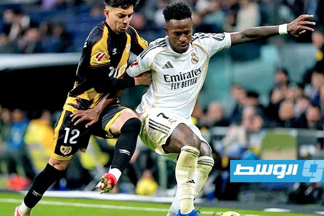 ريال مدريد يواصل مطاردة برشلونة بفوز صعب على رايو فاييكانو