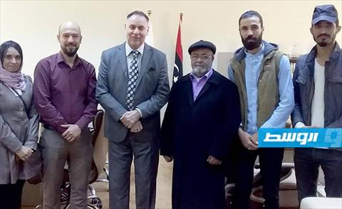 الفاخري يلتقي فرقة الركح الدولي للمسرح