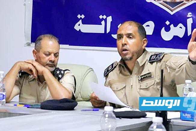 اجتماع أمني لتفعيل الخطة الأمنية المشتركة في صبراتة