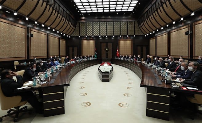 الدبيبة: التطلع لزيادة التبادل التجاري مع تركيا بشكل أكبر وطريقة متوازنة