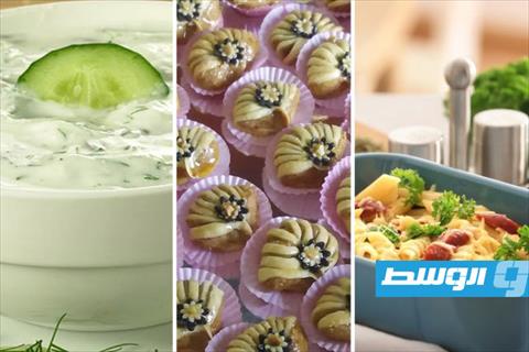 بيتي فور ومعكرونة بالسجق على مائدة اليوم الخامس والعشرين من رمضان