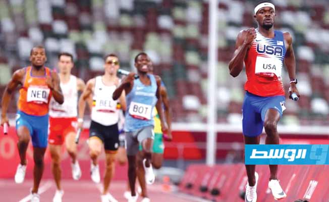 رجال أميركا يحرزون ذهبية تتابع 4×400 متر في طوكيو