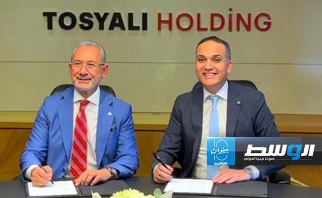 «توسيالي» التركية توقع اتفاقية لإنشاء مجمع للحديد والصلب في بنغازي