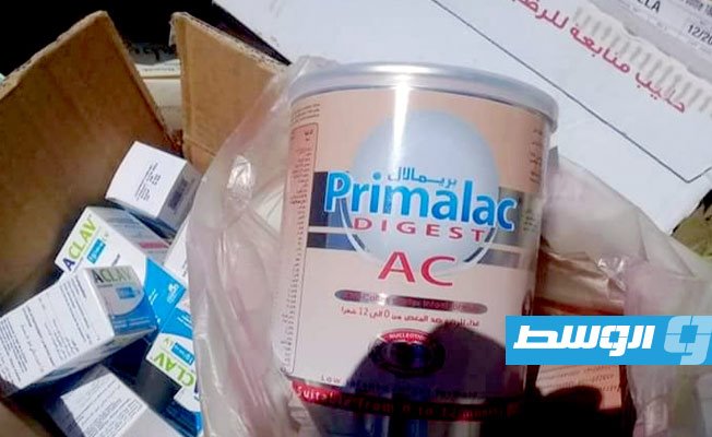 إعدام أدوية وحليب أطفال منتهي الصلاحية في بني وليد