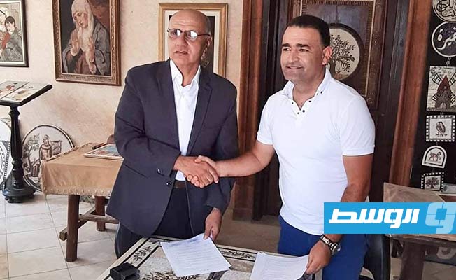 توقيع عقد مشروع لوحة «فسيفساء درنة» بمكتبة الملك إدريس الأول