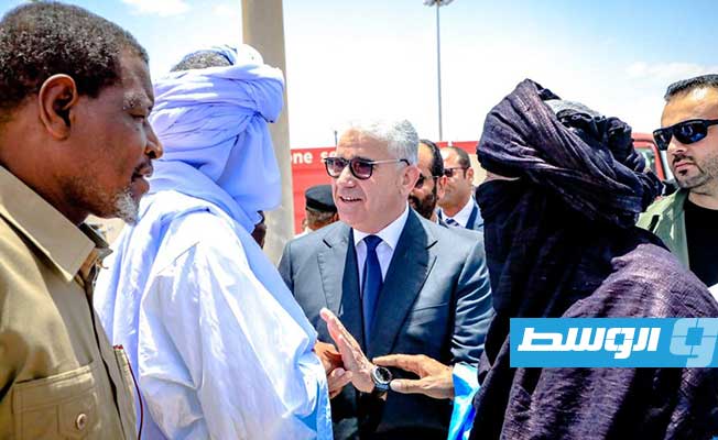 Bashagha visits Ghat, inspects security and services provided in the city