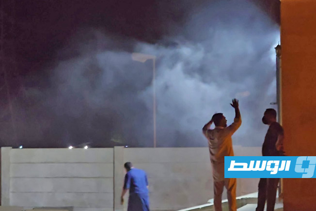 السيطرة على حريق محول بمحطة كهرباء جالو