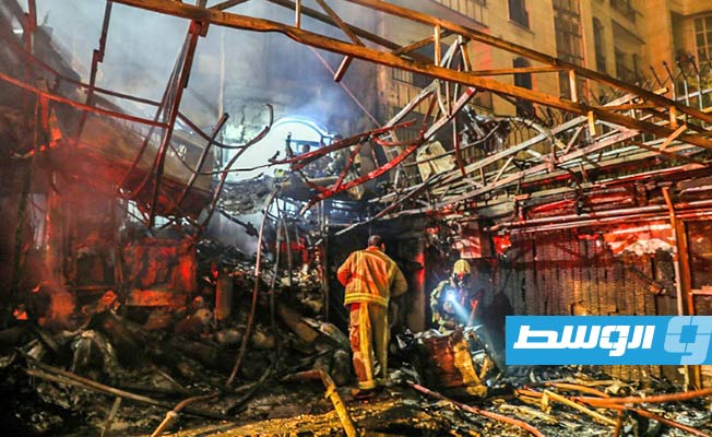 13 قتيلا في انفجار بمركز طبي في طهران (فيديو)
