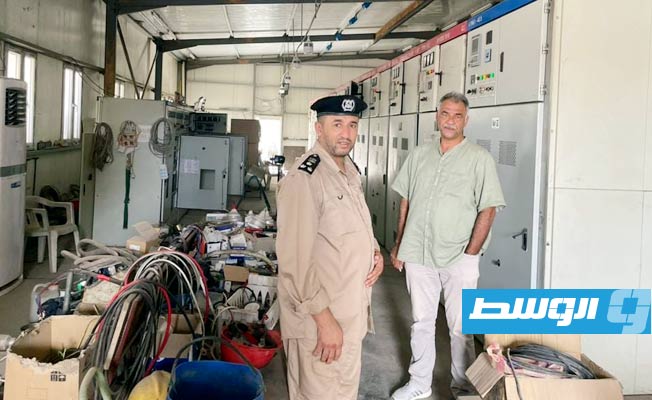 إزالة محطة كهرباء «مصنع البيتكوين» في زليتن (صور)