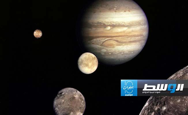 مسبار «جوس» الأوروبي يمر بالقمر في طريقه إلى المشتري