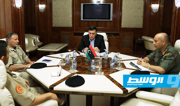 السراج يبحث احتياجات المناطق العسكرية لتنفيذ المرحلة التالية من عملية «بركان الغضب»