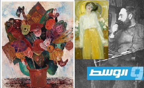 الفنان التشكيلي البلجيكي «فريتس فان دن بيرج»