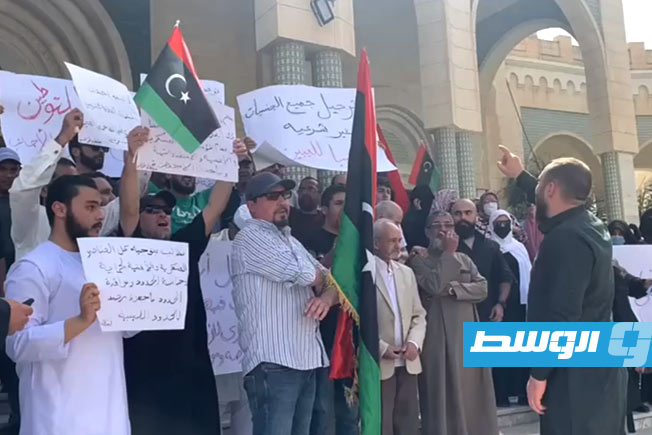 مظاهرة في طرابلس ضد «توطين المهاجرين»