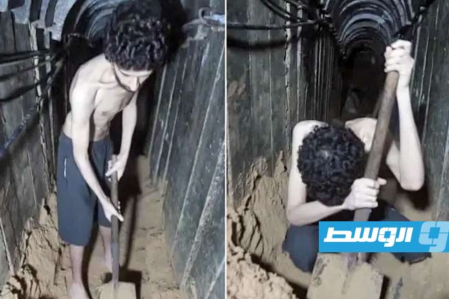 القسام تنشر مشاهد لأسير إسرائيلي يوثق يومياته مع الجوع.. «أحفر قبري بيدي». (فيديو)