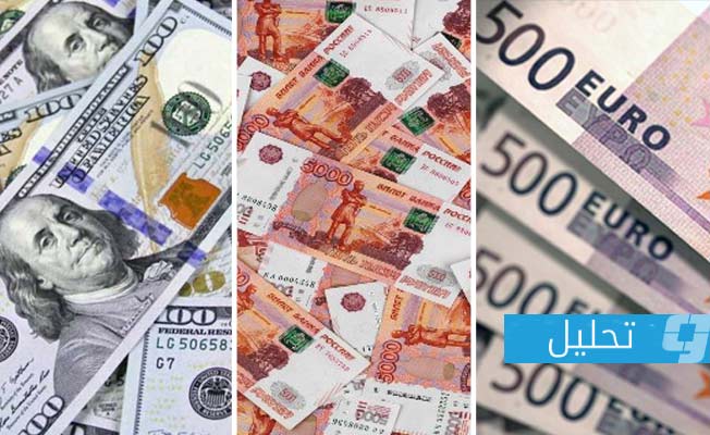 الروبل يتعافى والدولار يرتفع واليورو يهبط رغم ارتفاع التضخم