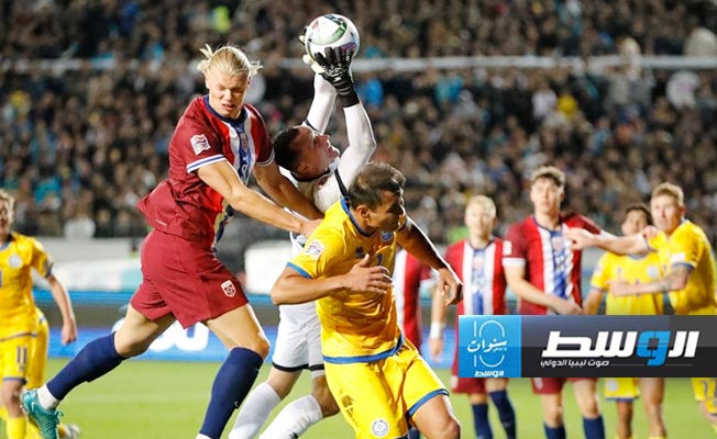 ماكينة أهداف هالاند تتوقف مع منتخب النرويج