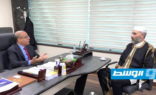 العباني يؤكد للافي حرص هيئة الأوقاف على إنجاح مشروع المصالحة الوطنية