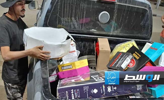 إحباط تهريب وقود وسلع ممنوعة بمعبر رأس اجدير