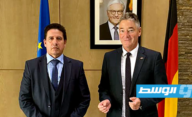 خلال لقاء مع السفير الألماني.. العقوري يؤكد أهمية إعادة إطلاق مؤتمر برلين للسلام