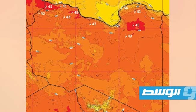 «الأرصاد» يتوقع استمرار موجة الحر في غالبية المناطق إلى نهاية الأسبوع