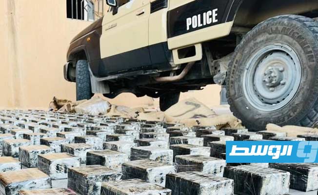 إحباط إدخال كمية كبيرة من مخدر الحشيش عبر الحدود مع تونس