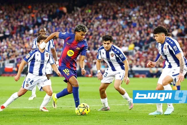 برشلونة يسترد صدارة الدوري الإسباني بثلاثية في ليفانتي