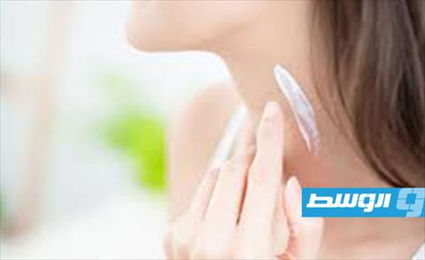 الصبار وعين الجمل لتفتيح لون الرقبة