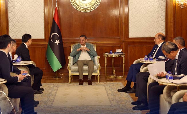 الدبيبة يؤكد أهمية التعاون مع الصين ودعمها المؤسسات الليبية