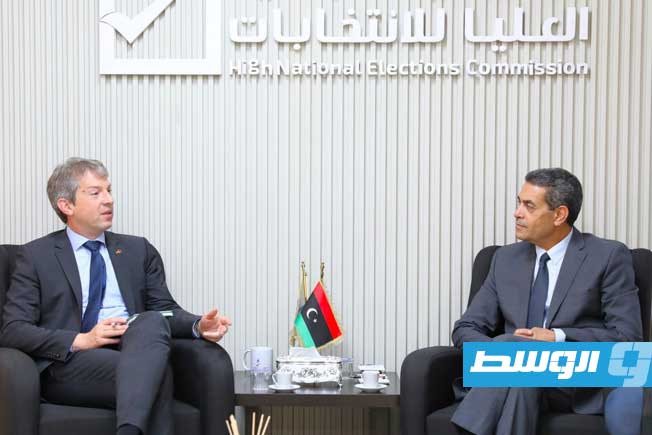 السايح يبحث آفاق التعاون مع ألمانيا في دعم الانتخابات البلدية