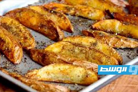 بطاطا بالبابريكا والزعتر