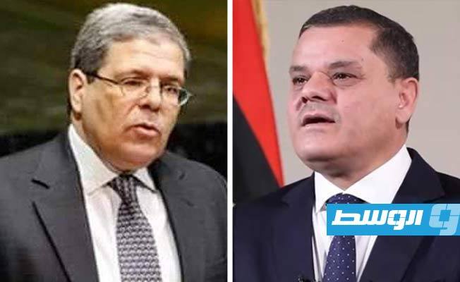 الجرندي يؤكد لـ«دبيبة» حرص تونس على «مواصلة الوقوف» مع ليبيا