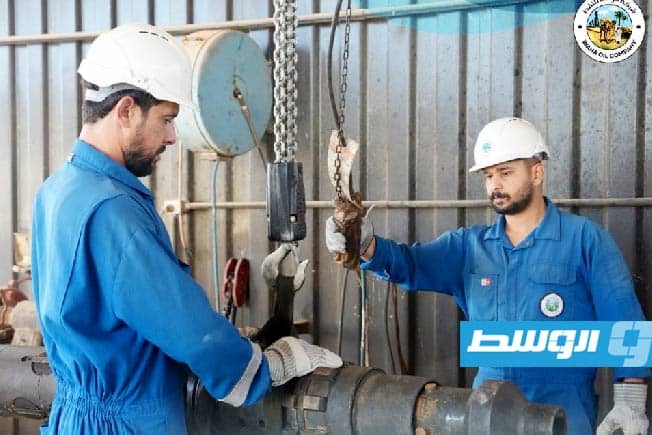شركة الواحة للنفط: صيانة معدات الحفر داخل حقل جالو