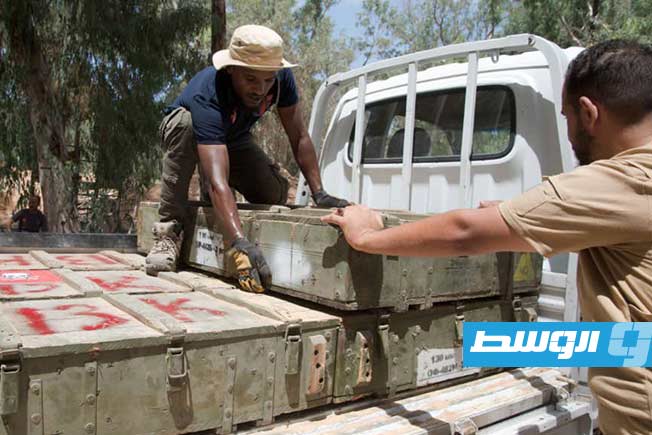 بالصور: انتشال مخلفات حرب من حديقة الحيوان في أبوسليم