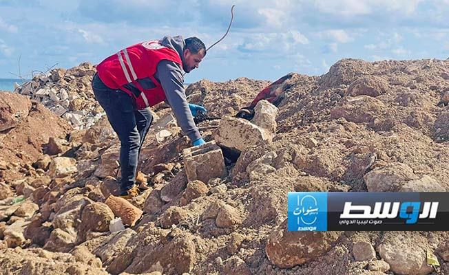 انتشال 3 جثث مجهولة الهوية من ضحايا فيضانات درنة