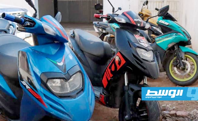 حملة أمنية لضبط الدراجات النارية المخالفة في طرابلس