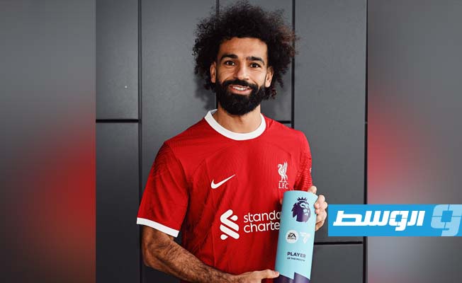 محمد صلاح لاعب الشهر في الدوري الإنجليزي