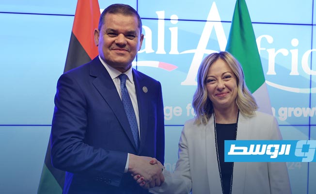 الدبيبة وميلوني يناقشان تطورات تفعيل معاهدة الصداقة بين ليبيا وإيطاليا